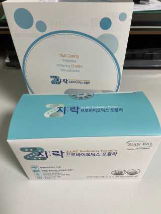 지노바 지락프로바이오틱스포뮬라 — 5점을 준 리뷰어가 2019년 11월 올린 사용 사진