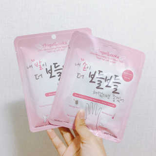 코코라 HAND & FOOT MASK SET — 4점을 준 리뷰어가 2017년 8월 올린 사용 사진