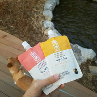 자연원 복다방 2종 100ml 10포씩 — 5점을 준 리뷰어가 2018년 12월 올린 사용 사진