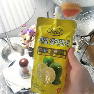 장수농가 리얼깔라만시 — 5점을 준 리뷰어가 2018년 6월 올린 사용 사진