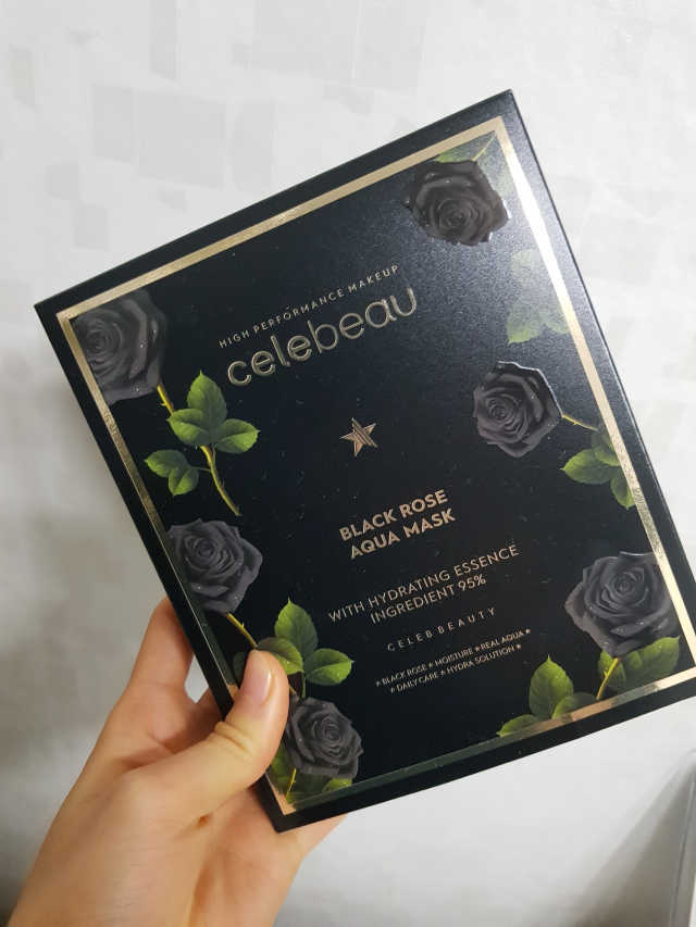 셀레뷰 로즈 마스크 2종 리뷰 사진
