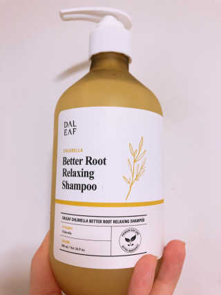 달리프 클로렐라 베러 루트 릴렉싱 샴푸 500ml — 5점을 준 리뷰어가 2020년 2월 올린 사용 사진