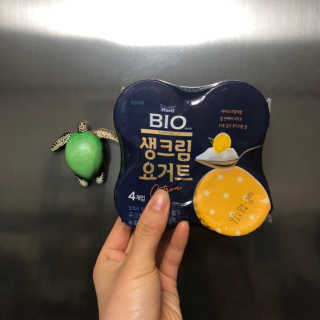 [매일 바이오] 생크림요거트 플레인 12개 + 유자 12개 — 4.5점을 준 리뷰어가 2019년 7월 올린 사용 사진