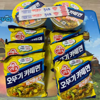 오뚜기카레면 2차 모집 — 4점을 준 리뷰어가 2019년 2월 올린 사용 사진