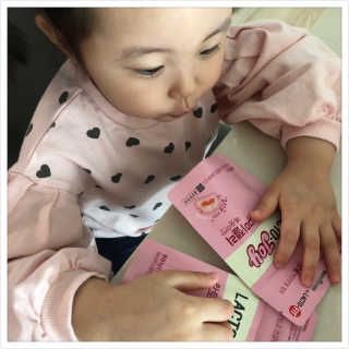 락토조이 구미젤리 복숭아맛 — 5점을 준 리뷰어가 2019년 11월 올린 사용 사진