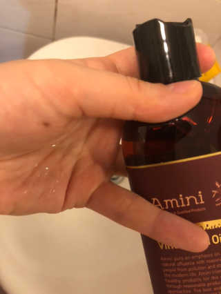 아미니 비노테라 오일워시 400ml 대용량 — 5점을 준 리뷰어가 2018년 11월 올린 사용 사진