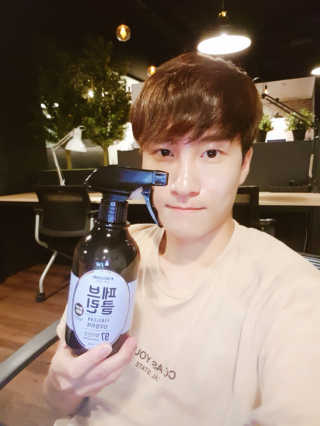 더블유드레스룸 페브클린 500ml — 5점을 준 리뷰어가 2018년 8월 올린 사용 사진