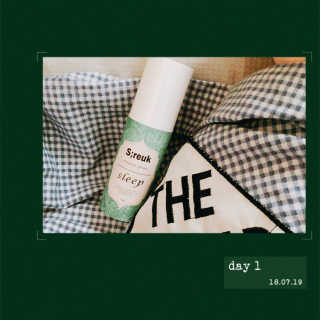 스륵 당신의 숙면에 도움을 주는 에센셜 오일 스프레이 — 4점을 준 리뷰어가 2018년 7월 올린 사용 사진
