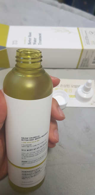 달리프 클로렐라 베러 루트 워터트리트먼트 200ml — 5점을 준 리뷰어가 2020년 3월 올린 사용 사진