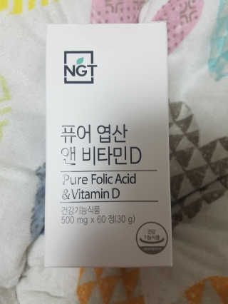 네츄럴굿띵스 퓨어 락토 철분 60일분 — 4.67점을 준 리뷰어가 2018년 1월 올린 사용 사진