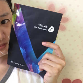 비브라스 바이탈 워터 마스크팩(5매) — 4.5점을 준 리뷰어가 2016년 11월 올린 사용 사진