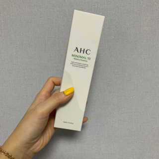 AHC 에이 에이치 씨 미니멀 10 워터리 에센스 — 5점을 준 리뷰어가 2018년 12월 올린 사용 사진