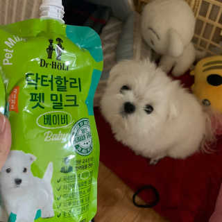 닥터할리펫밀크 8종 — 4점을 준 리뷰어가 2019년 12월 올린 사용 사진