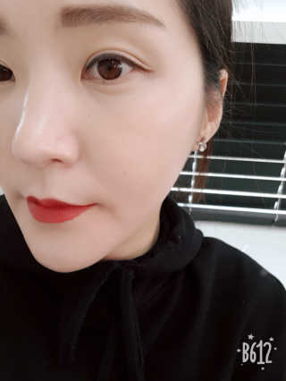 [블랙루즈] 코튼 립 컬러 — 5점을 준 리뷰어가 2018년 11월 올린 사용 사진