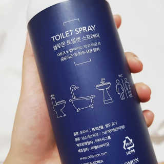 셀로몬 토일렛 스프레이 500ml — 4점을 준 리뷰어가 2018년 5월 올린 사용 사진