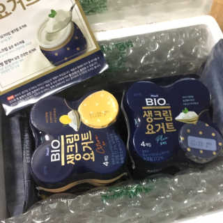 [매일 바이오] 생크림요거트 플레인 12개 + 유자 12개 — 5점을 준 리뷰어가 2019년 6월 올린 사용 사진
