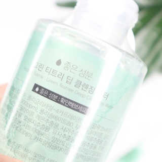 (주)에네스티 그린 티트리 딥 클렌징 워터 300ml — 4점을 준 리뷰어가 2019년 11월 올린 사용 사진