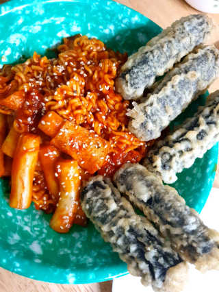 화곡미담 옛날 떡볶이 — 5점을 준 리뷰어가 2020년 3월 올린 사용 사진