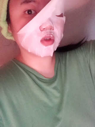 키노닉스 Querencia_Flawless 마스크팩 — 3.5점을 준 리뷰어가 2019년 3월 올린 사용 사진
