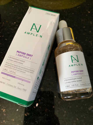 앰플엔 암 페트 펩티드 샷 AMPOULE — 4.5점을 준 리뷰어가 2019년 6월 올린 사용 사진