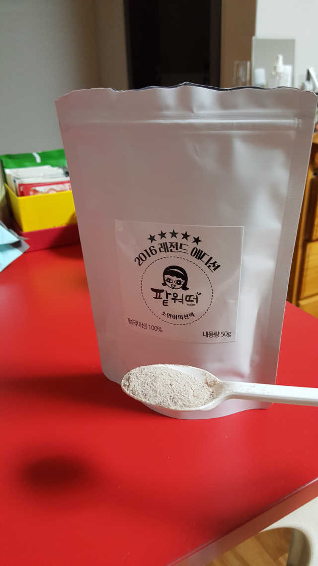소연이의선택 팥워떠 50g 리뷰 사진