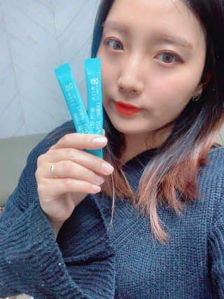 홍쓰다스 다이어트유산균, 체지방감소와 장건강개선 — 5점을 준 리뷰어가 2019년 11월 올린 사용 사진