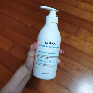 코에나샴푸 500ml — 5점을 준 리뷰어가 2019년 7월 올린 사용 사진