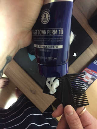 다슈코리아 다슈 패스트 다운펌 180ml — 3.5점을 준 리뷰어가 2017년 4월 올린 사용 사진