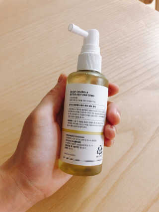 달리프 클로렐라 베러 루트 헤어토닉 100ml — 4점을 준 리뷰어가 2020년 1월 올린 사용 사진