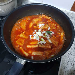 화곡미담 옛날 떡볶이 — 4.5점을 준 리뷰어가 2020년 3월 올린 사용 사진