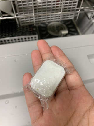 에코두 식기세척기세제 타블렛 600g — 5점을 준 리뷰어가 2019년 8월 올린 사용 사진