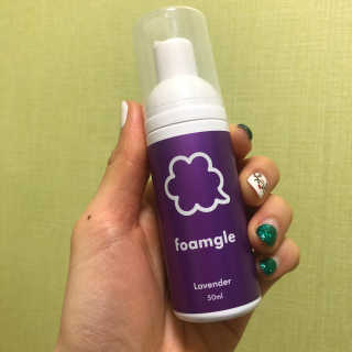 폼글 I foamgle [폼글] 거품가글 50ml 3종 - 민트, 라벤더, 라즈베리 — 3점을 준 리뷰어가 2019년 12월 올린 사용 사진