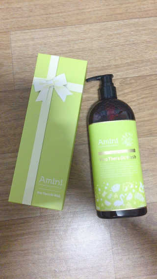 아미니 비노테라 오일워시 400ml 대용량 — 4점을 준 리뷰어가 2019년 7월 올린 사용 사진