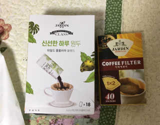(주)쟈뎅 [쟈뎅] 클래스 신선한 하루 원두+여과지 SET — 1점을 준 리뷰어가 2019년 3월 올린 사용 사진