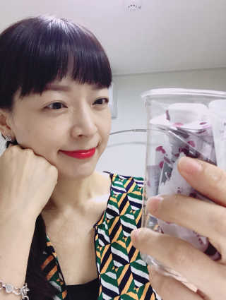 야시엔코 앰플수면팩 퍼플 — 5점을 준 리뷰어가 2018년 7월 올린 사용 사진