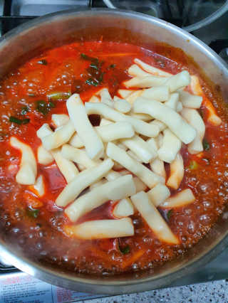 화곡미담 옛날 떡볶이 — 5점을 준 리뷰어가 2020년 3월 올린 사용 사진