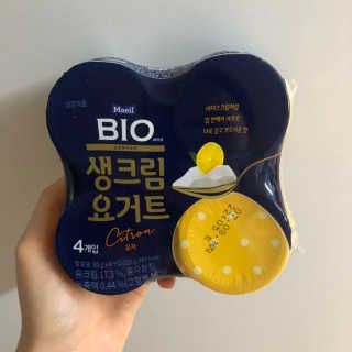 [매일 바이오] 생크림요거트 플레인 12개 + 유자 12개 — 4점을 준 리뷰어가 2019년 6월 올린 사용 사진