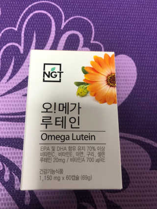 네츄럴굿띵스 오!메가루테인 60일분 — 4.83점을 준 리뷰어가 2018년 10월 올린 사용 사진