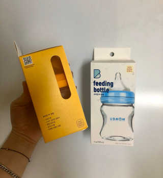 유비맘 신생아젖병 120ml 트리플팩_ 젖꼭지 포함 — 5점을 준 리뷰어가 2020년 3월 올린 사용 사진