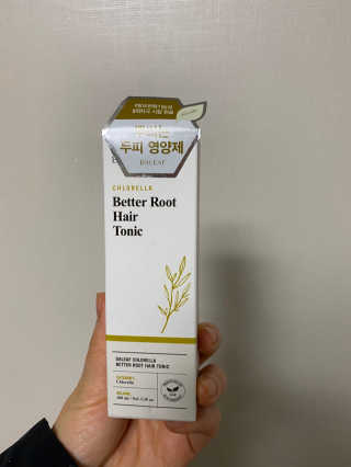 달리프 클로렐라 베러 루트 헤어토닉 100ml — 3점을 준 리뷰어가 2020년 1월 올린 사용 사진