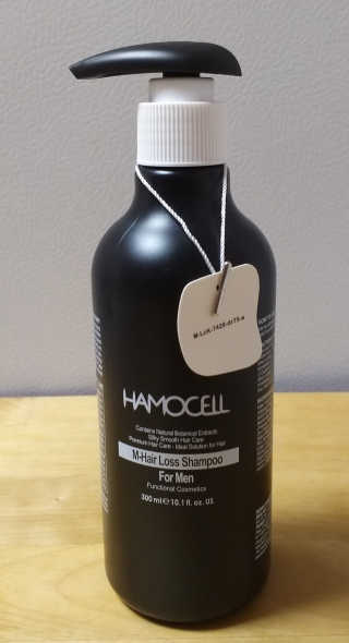 HAMOCELL 더블유 헤어 로스 샴푸 — 5점을 준 리뷰어가 2019년 3월 올린 사용 사진
