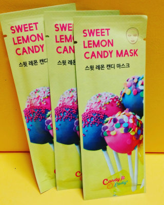 캔디오레이디 스윗레몬 캔디마스크 — 4점을 준 리뷰어가 2016년 9월 올린 사용 사진