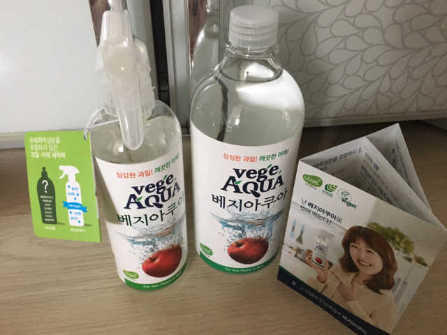 베지아쿠아 475ml + 리필 1000ml 1Set 리뷰 사진
