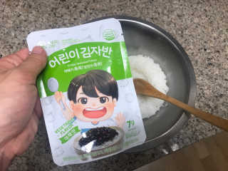 엔젤김 ANGEL GIM 유기농 어린이 김자반 2종 — 4.5점을 준 리뷰어가 2019년 7월 올린 사용 사진