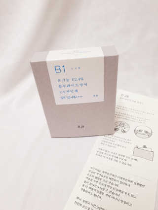 톤28 유기농 블루라이트 방어 UV 차단거리 건성용 B1 — 4점을 준 리뷰어가 2019년 4월 올린 사용 사진