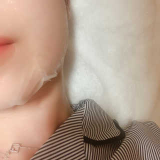 고보습에 화이트닝 아미모네 바다마스크팩 10매입 — 5점을 준 리뷰어가 2019년 12월 올린 사용 사진