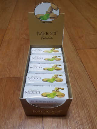 멜로디 피스타치오 초콜릿 25개입 550g — 5점을 준 리뷰어가 2017년 11월 올린 사용 사진