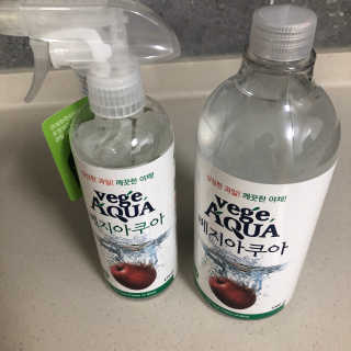 베지아쿠아 475ml + 리필 1000ml 1Set — 5점을 준 리뷰어가 2019년 10월 올린 사용 사진