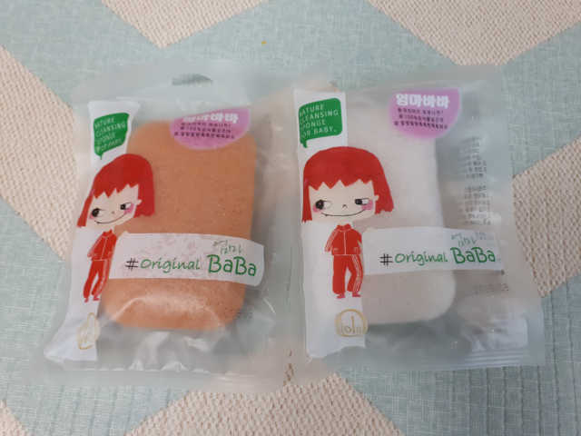 닥터롤라 엄마바바 오리지널 베이비 곤약 리뷰 사진