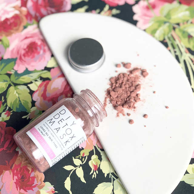 DIY Detox Mask - 코코넛 로즈 리뷰 사진